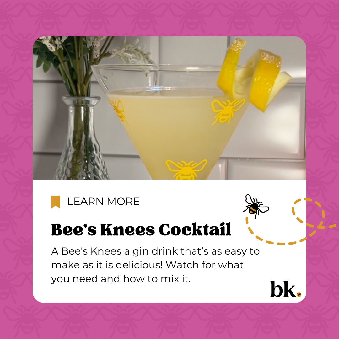 Bee's Knees Cocktail Recipe: Easy + Delicious Gin Drink