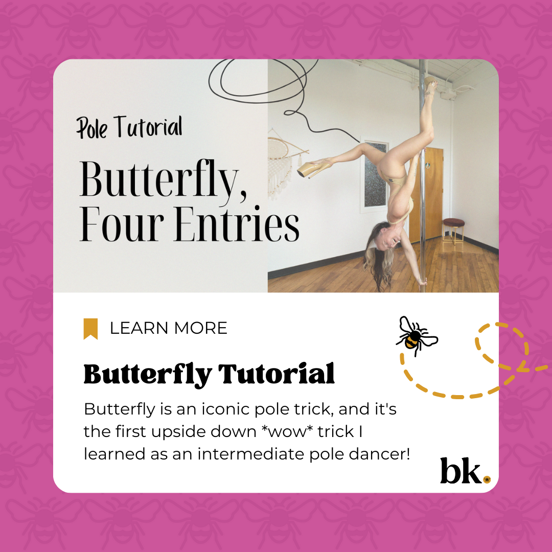 Learn to Butterfly, Your Choice of Entry – Bee's Knees Knee Pads