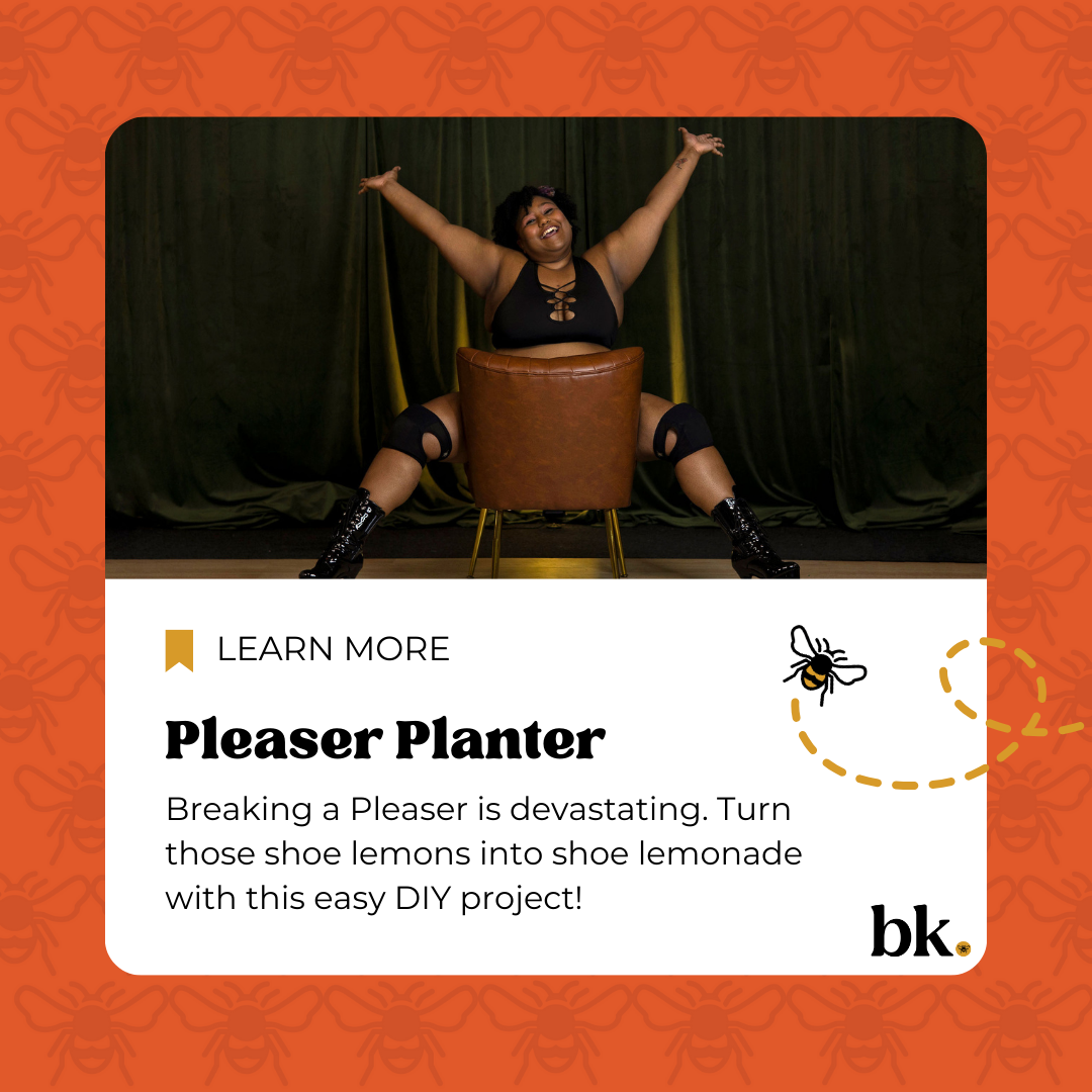 How to Turn Broken Pleaser Stripper Heels into Planters!